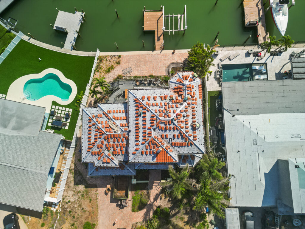 St.Petersburg tile roof installation